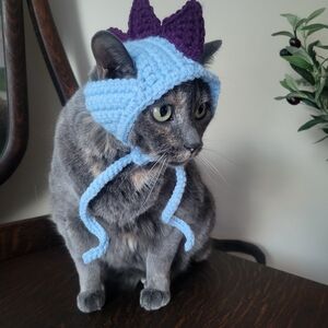 Crochet Dino Cat Hat